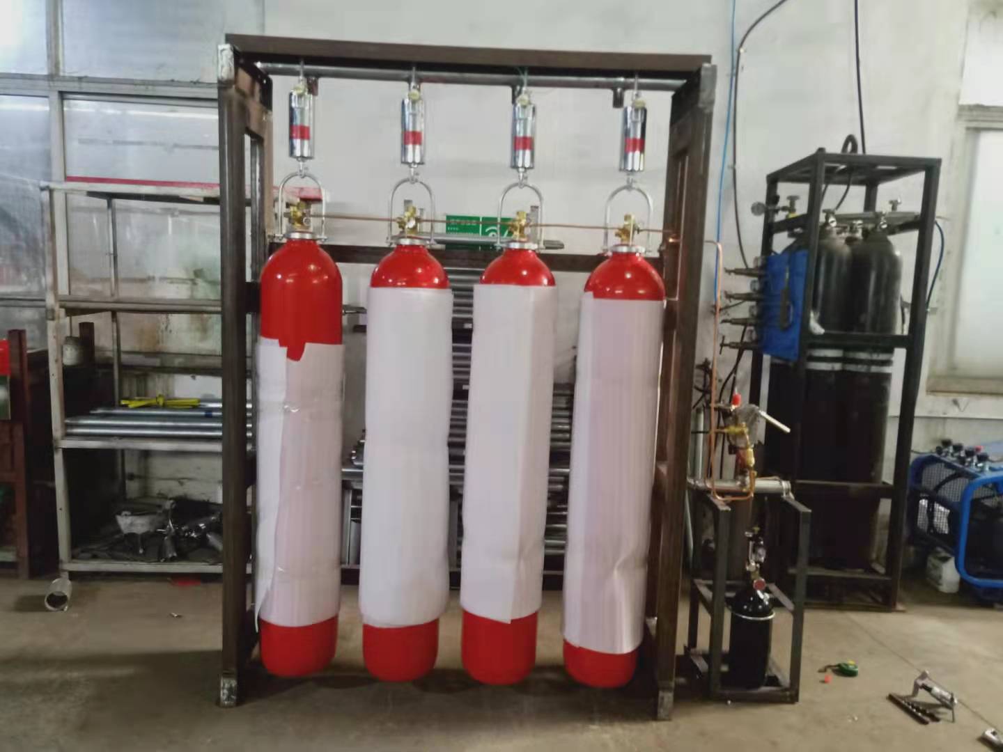 高壓二氧化碳氣體滅火系統